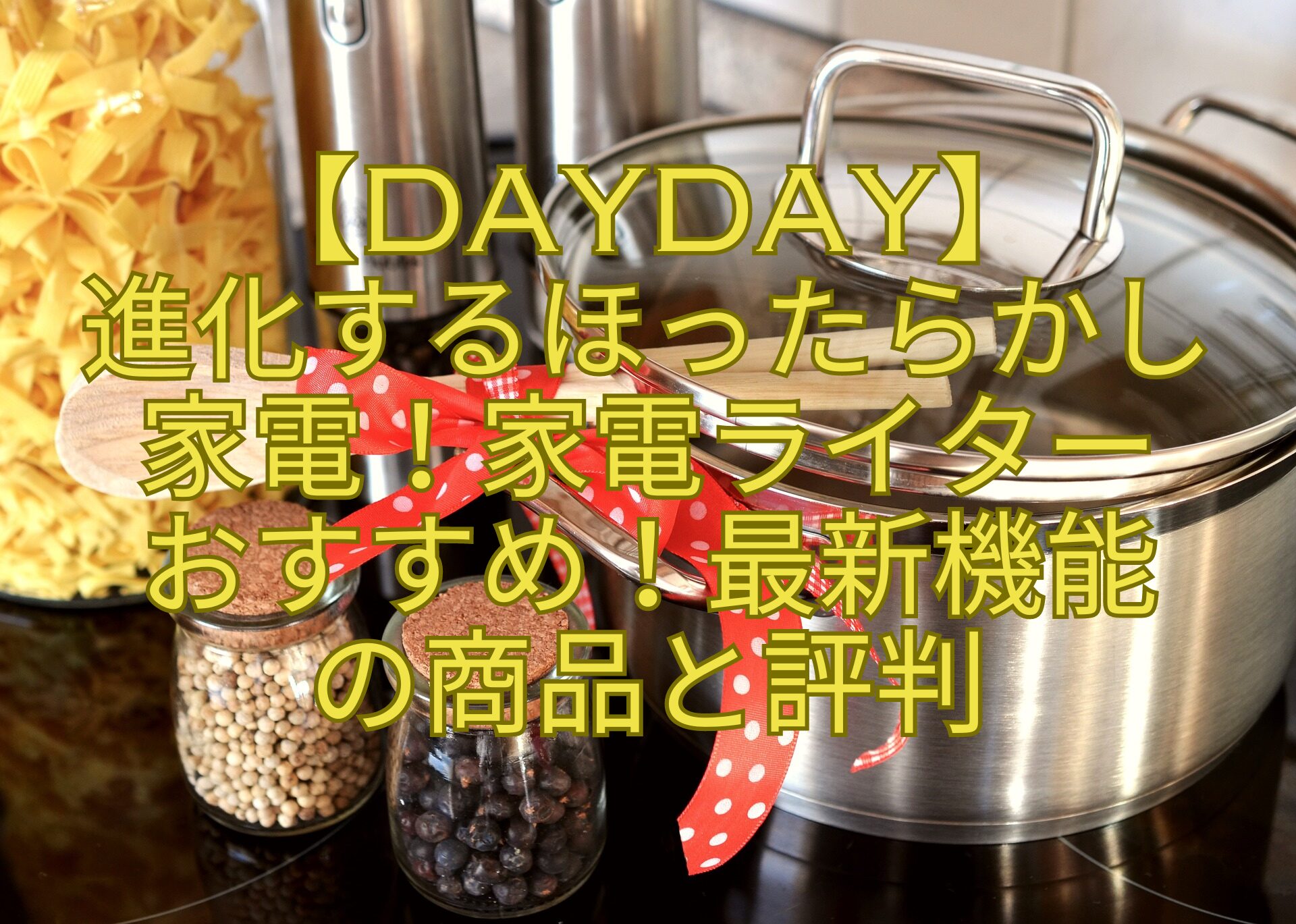 【DayDay】-進化するほったらかし-家電！家電ライター-おすすめ！最新機能-の商品と評判