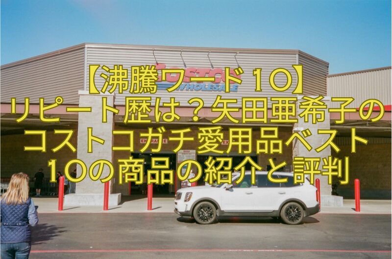 【沸騰ワード10】リピート歴は？矢田亜希子のコストコガチ愛用品ベスト10の商品の紹介と評判