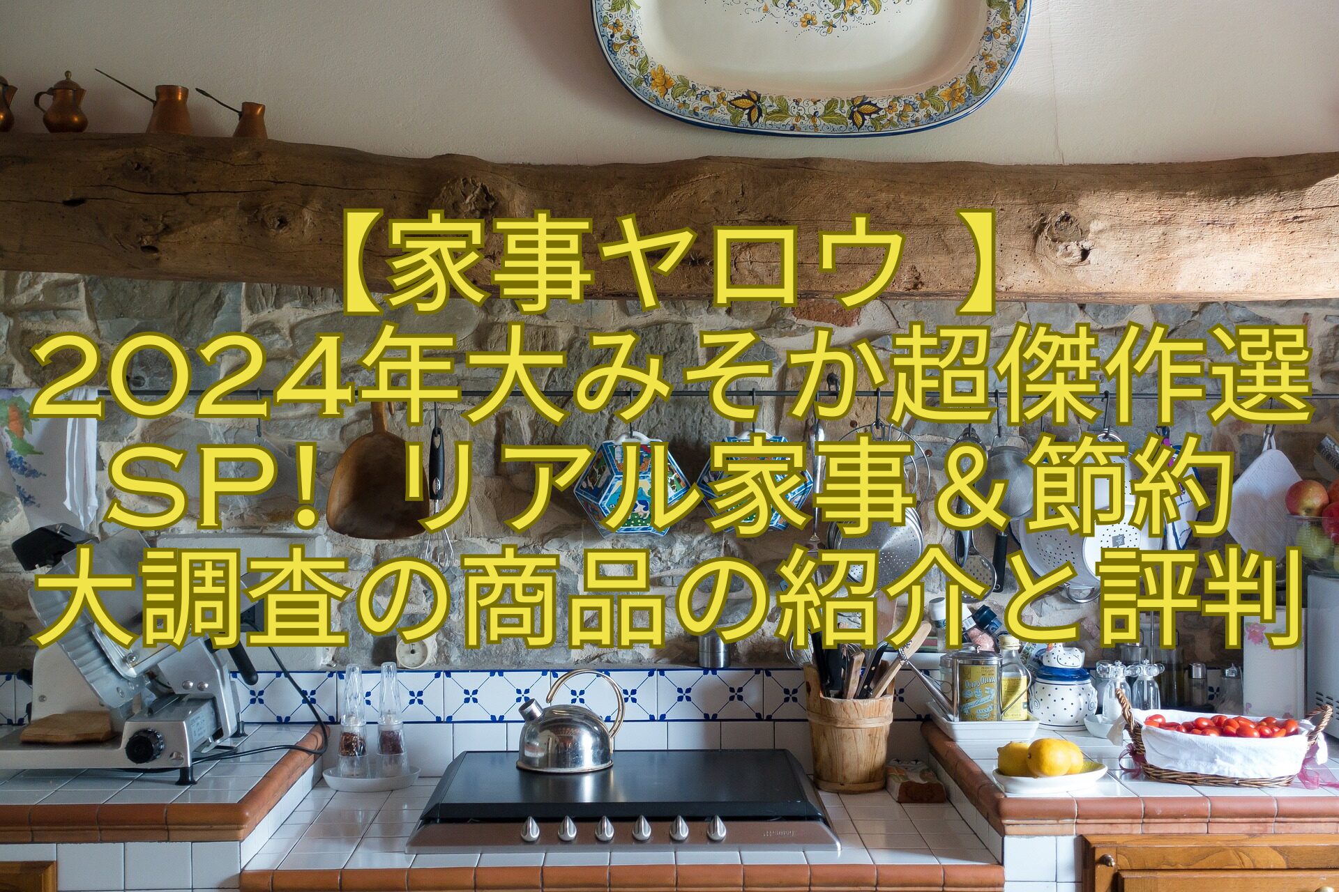 【家事ヤロウ-】2024年大みそか超傑作選SP！リアル家事＆節約大調査の商品の紹介と評判