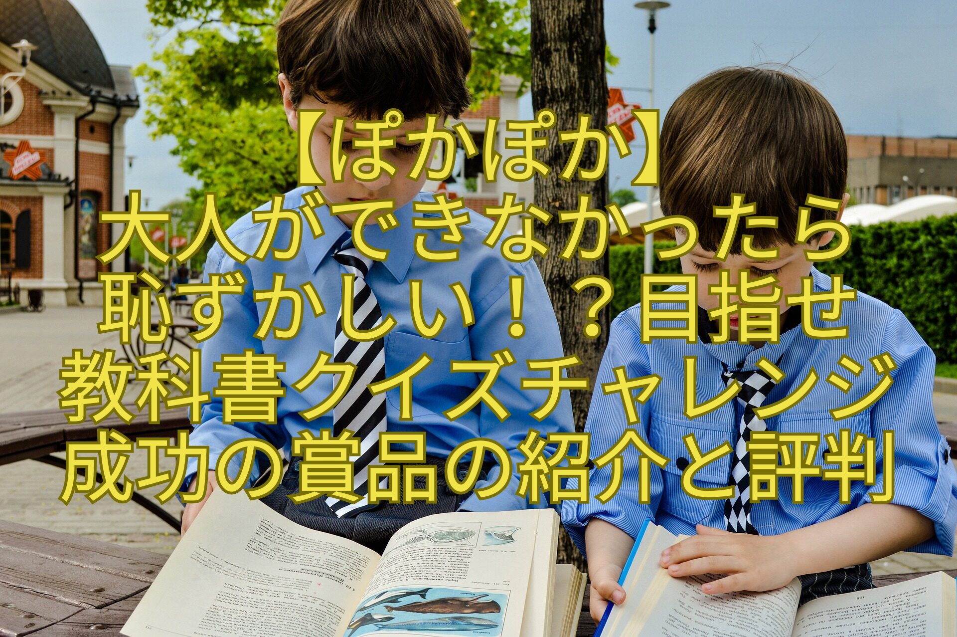 【ぽかぽか】-大人ができなかったら-恥ずかしい！？目指せ-教科書クイズチャレンジ-成功の賞品の紹介と評判