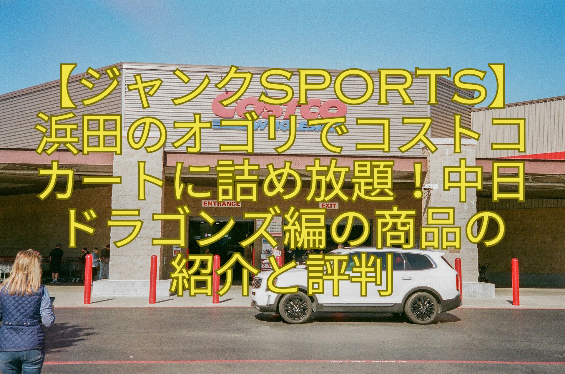 【ジャンクSPORTS】-浜田のオゴリでコストコ-カートに詰め放題！中日-ドラゴンズ編の商品の-紹介と評判