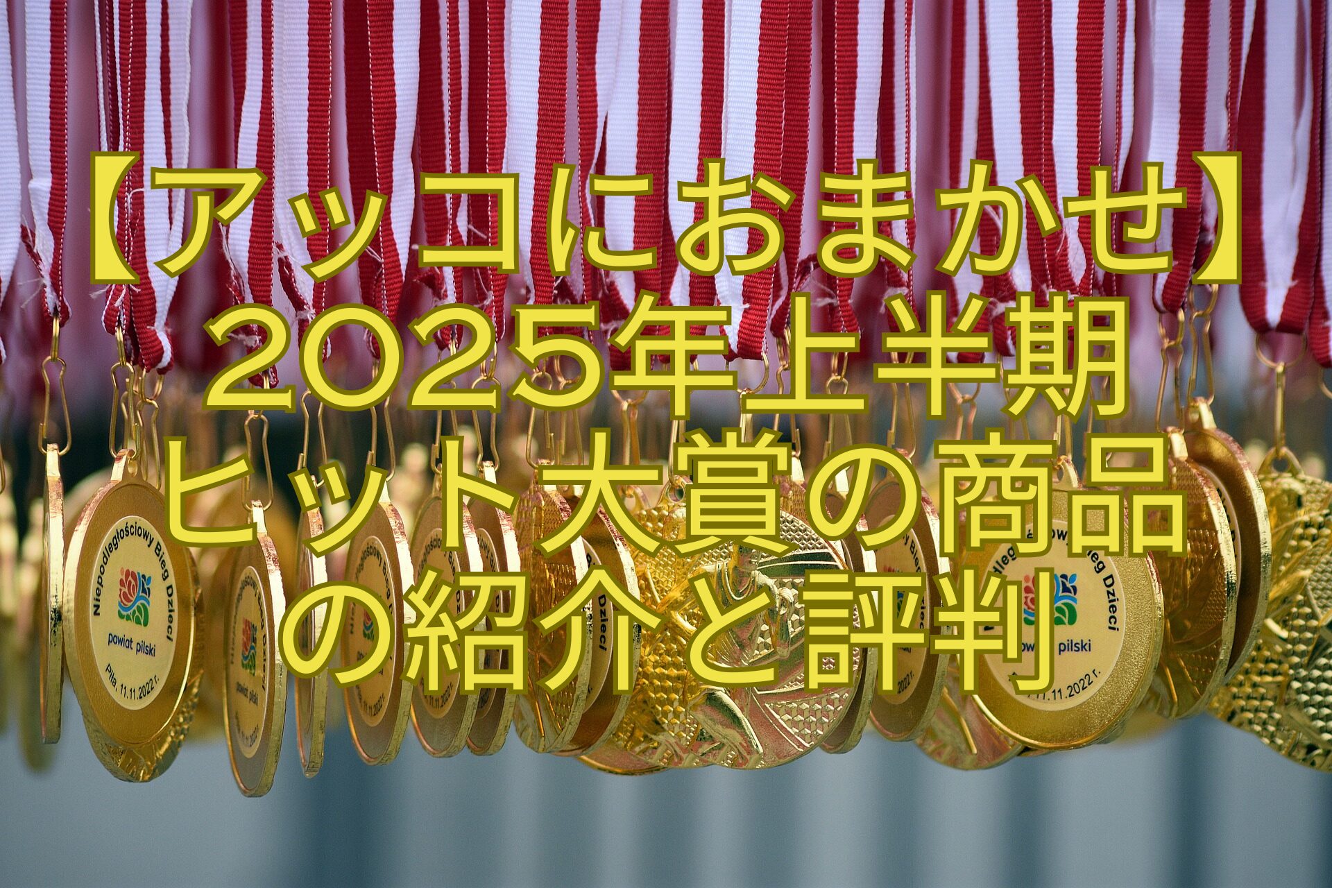 【アッコにおまかせ】2025年上半期-ヒット大賞の商品-の紹介と評判