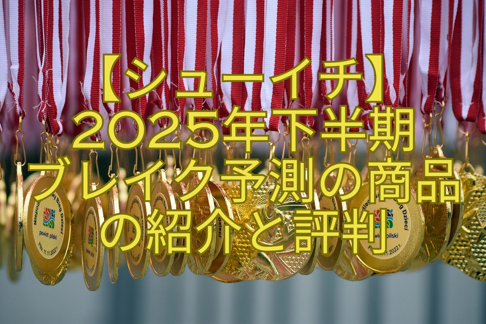 【シューイチ】-2025年下半期-ブレイク予測の商品-の紹介と評判