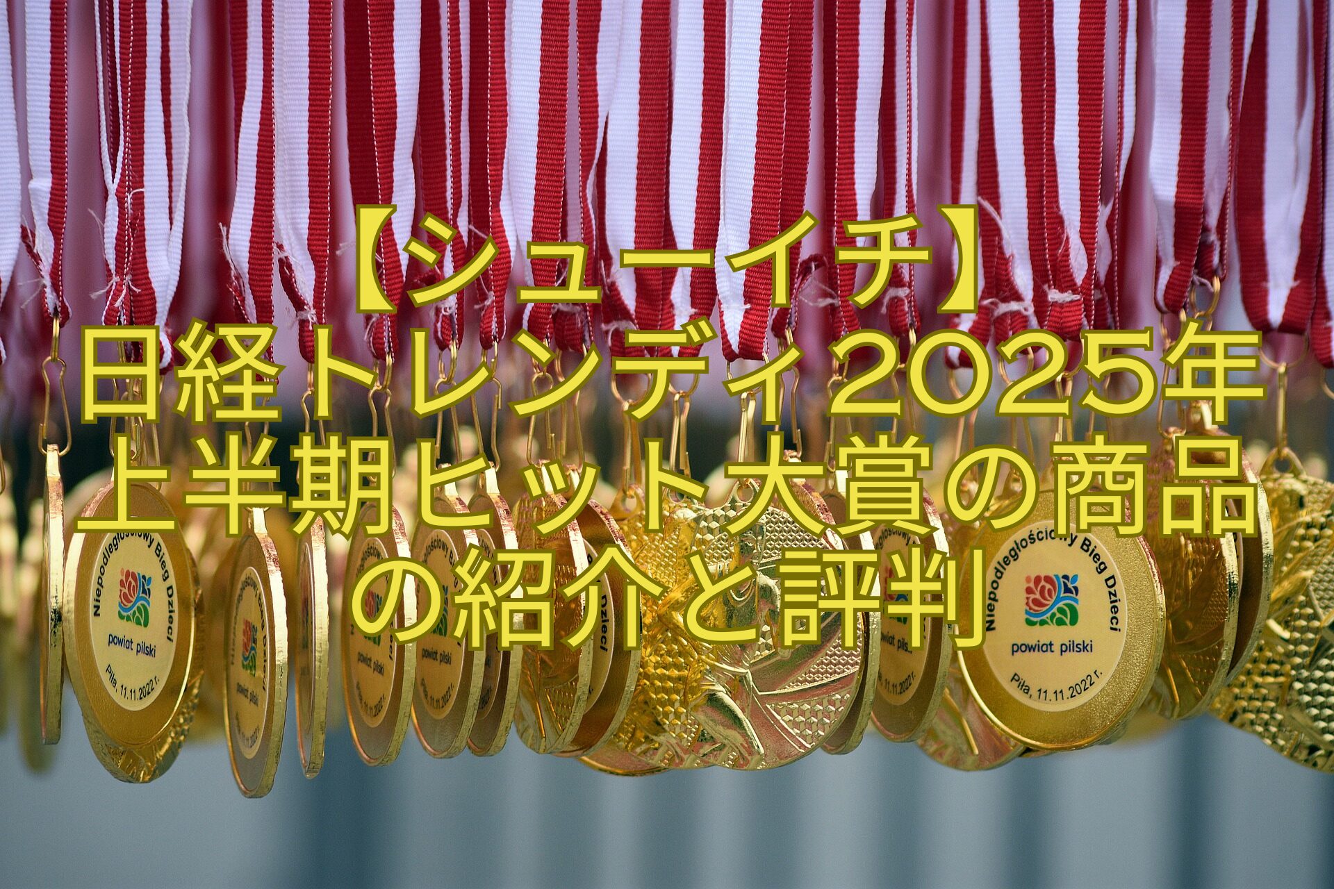 【シューイチ】-日経トレンディ2025年-上半期ヒット大賞の商品-の紹介と評判
