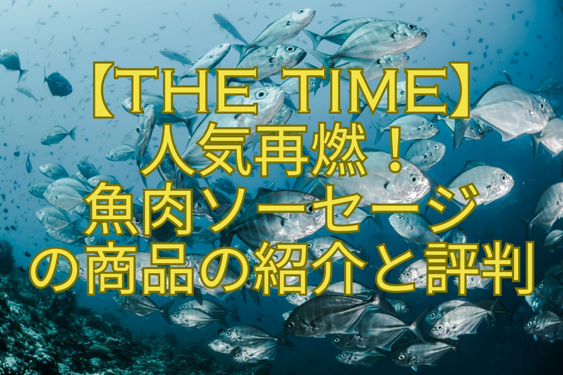 【THE-TIME】-人気再燃！-魚肉ソーセージ-の商品の紹介と評判