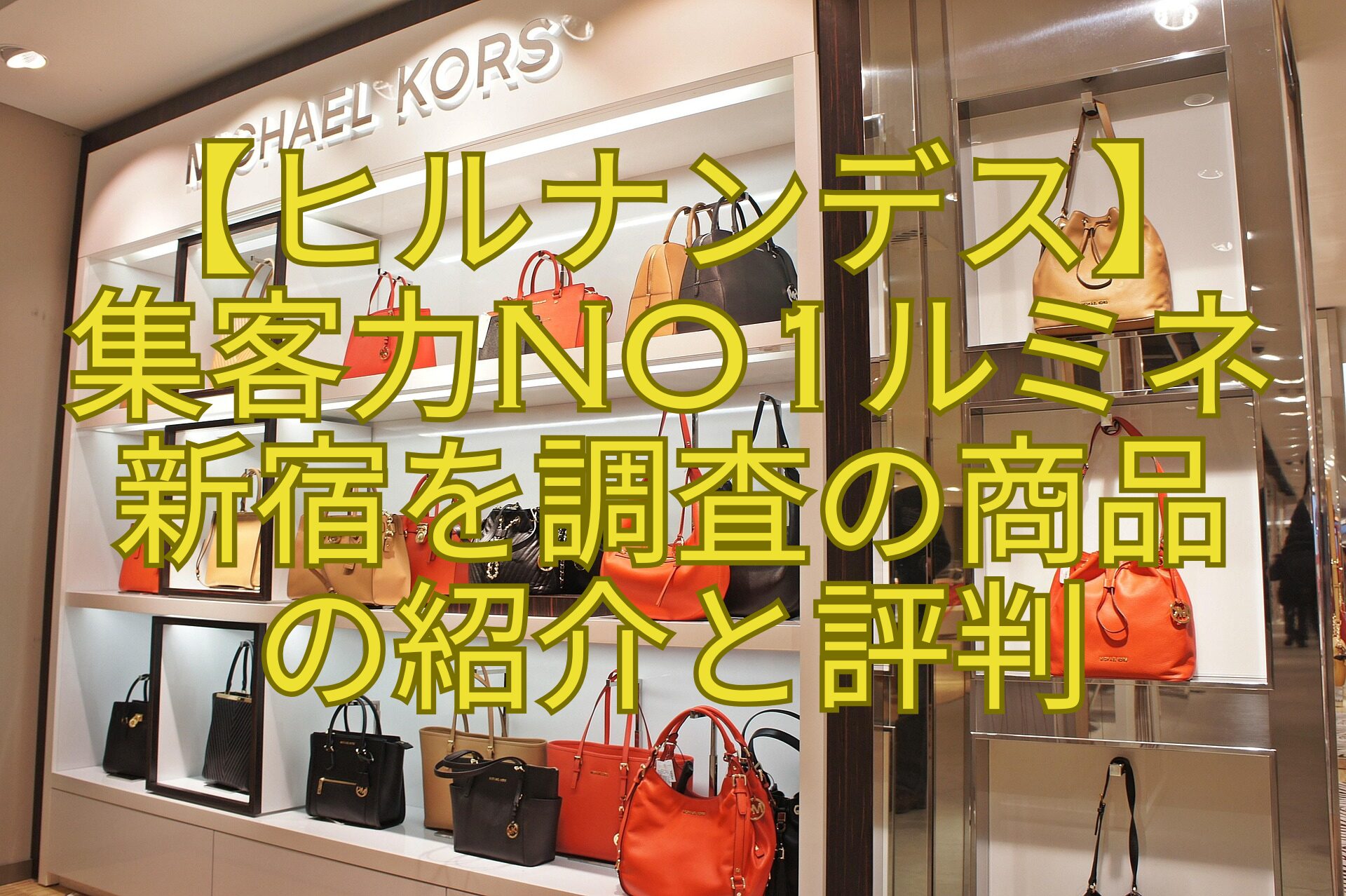 【ヒルナンデス】-集客力No1ルミネ-新宿を調査の商品-の紹介と評判