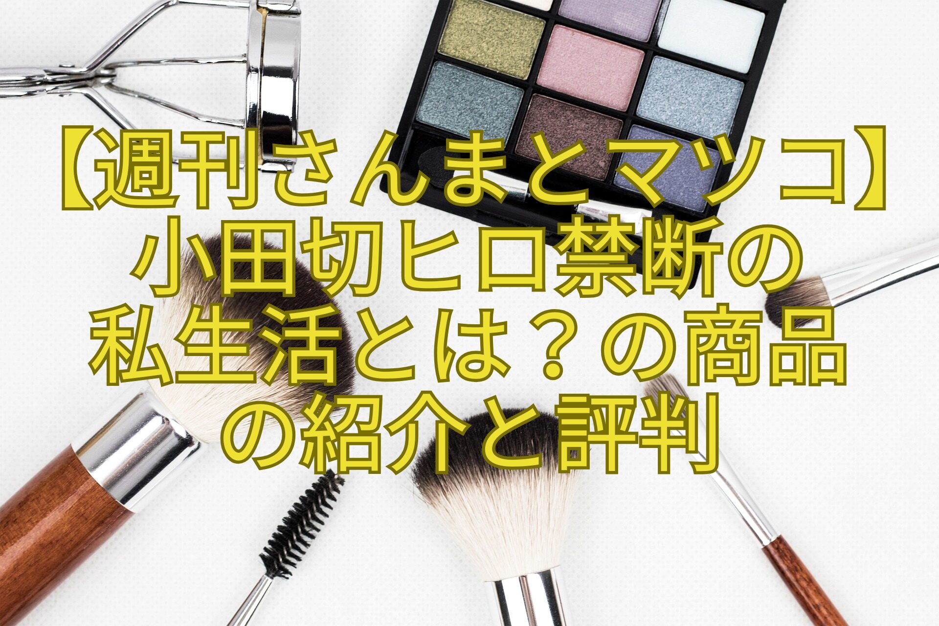 【週刊さんまとマツコ】小田切ヒロ禁断の-私生活とは？の商品-の紹介と評判