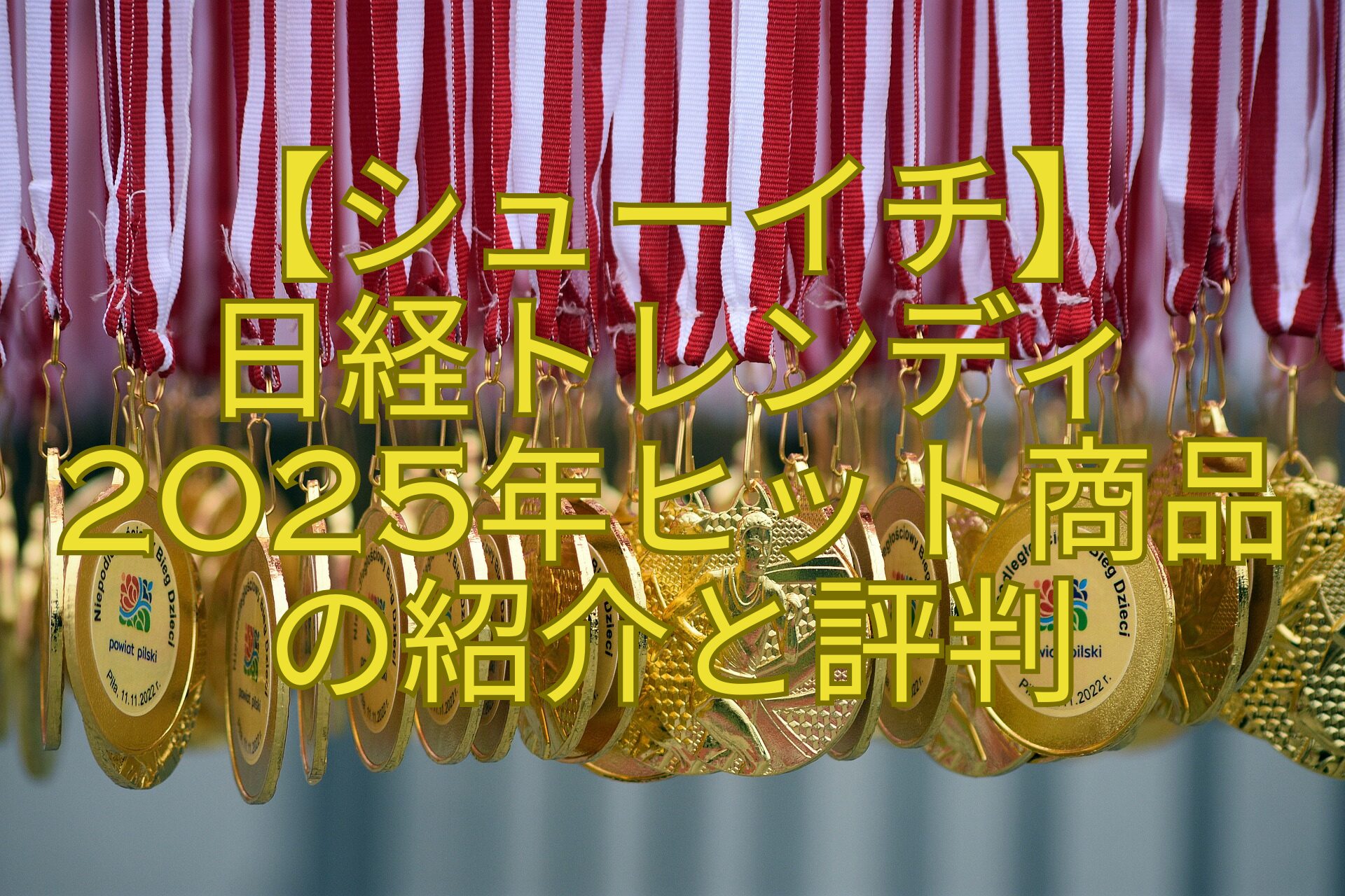 【シューイチ】-日経トレンディ-2025年ヒット商品-の紹介と評判