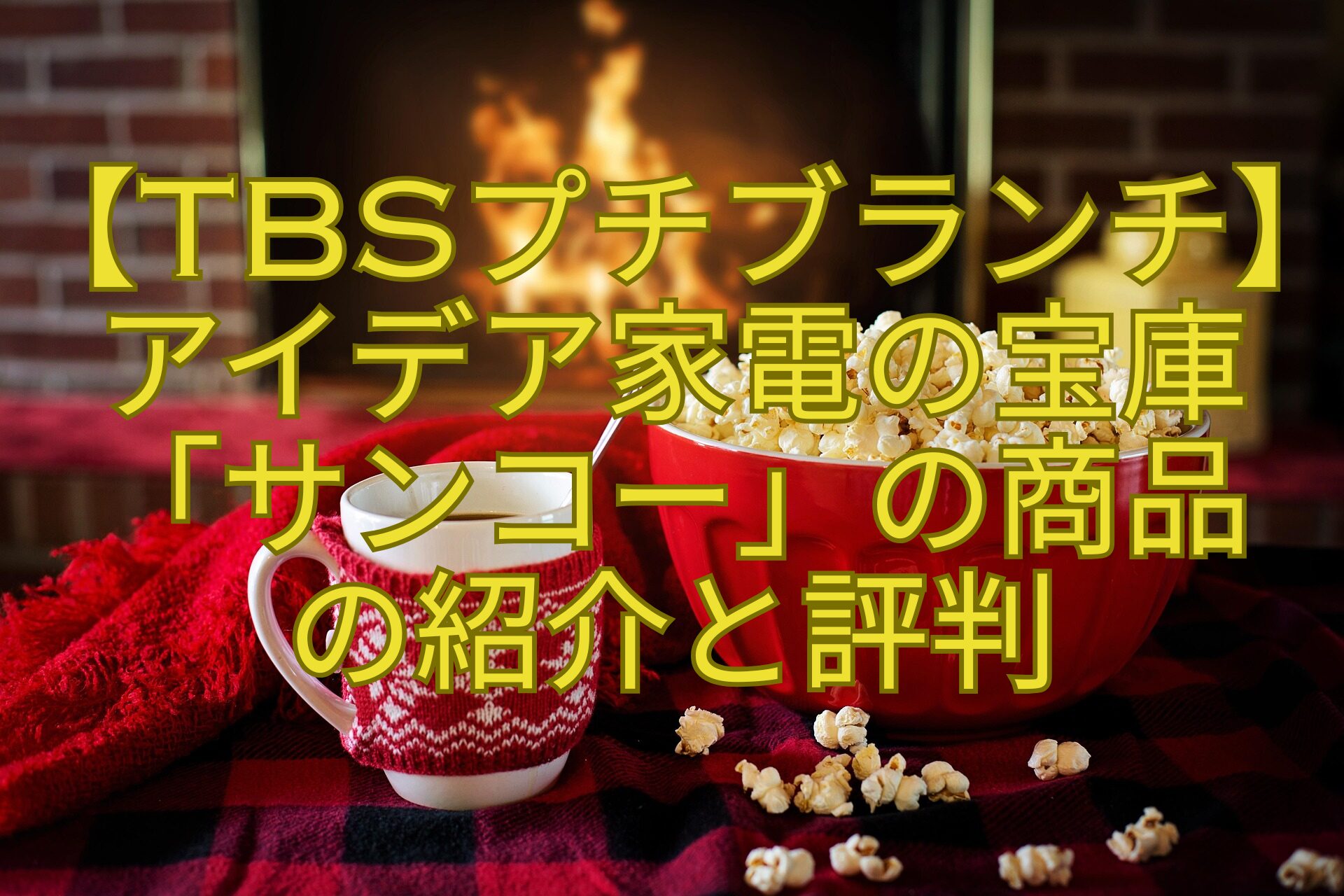 【TBSプチブランチ】アイデア家電の宝庫-「サンコー」の商品-の紹介と評判