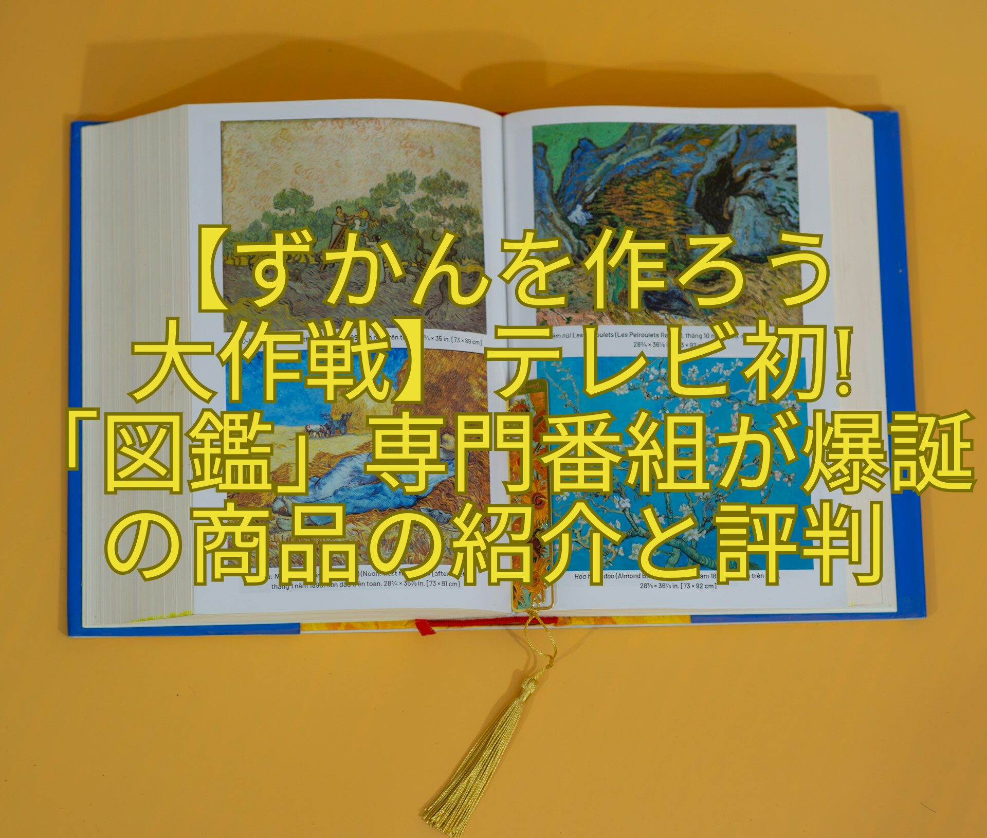 【ずかんを作ろう-大作戦】テレビ初-「図鑑」専門番組が爆誕の商品の紹介と評判