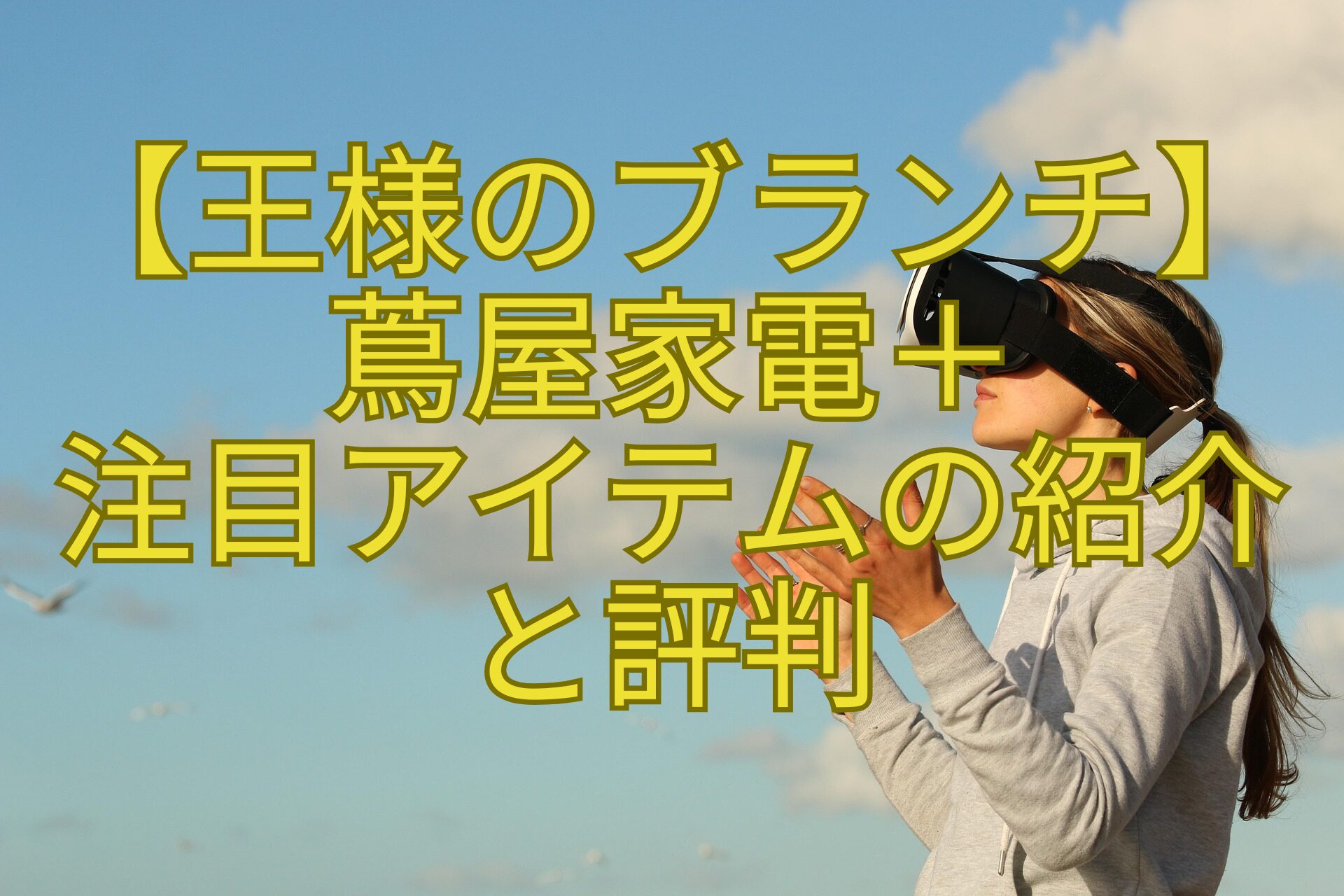 【王様のブランチ】-蔦屋家電＋-注目アイテムの紹介-と評判