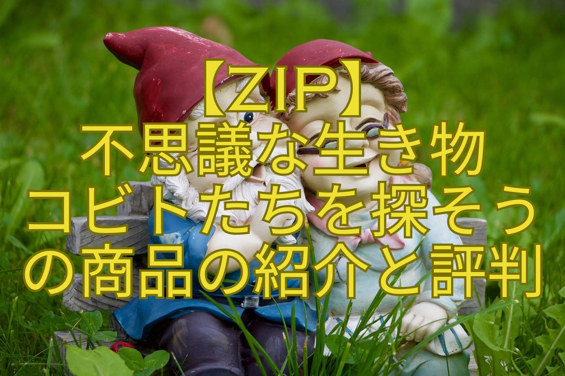 【ZIP】-不思議な生き物-コビトたちを探そう-の商品の紹介と評判