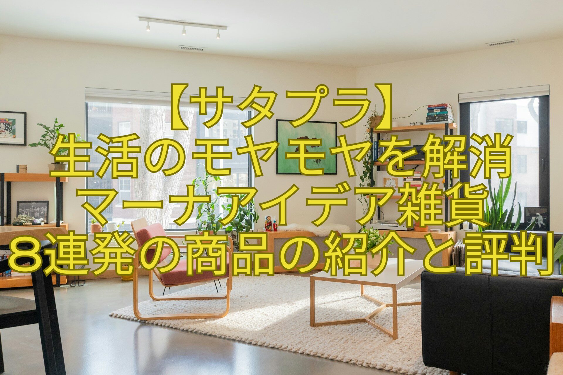 【サタプラ】-生活のモヤモヤを解消-マーナアイデア雑貨-8連発の商品の紹介と評判