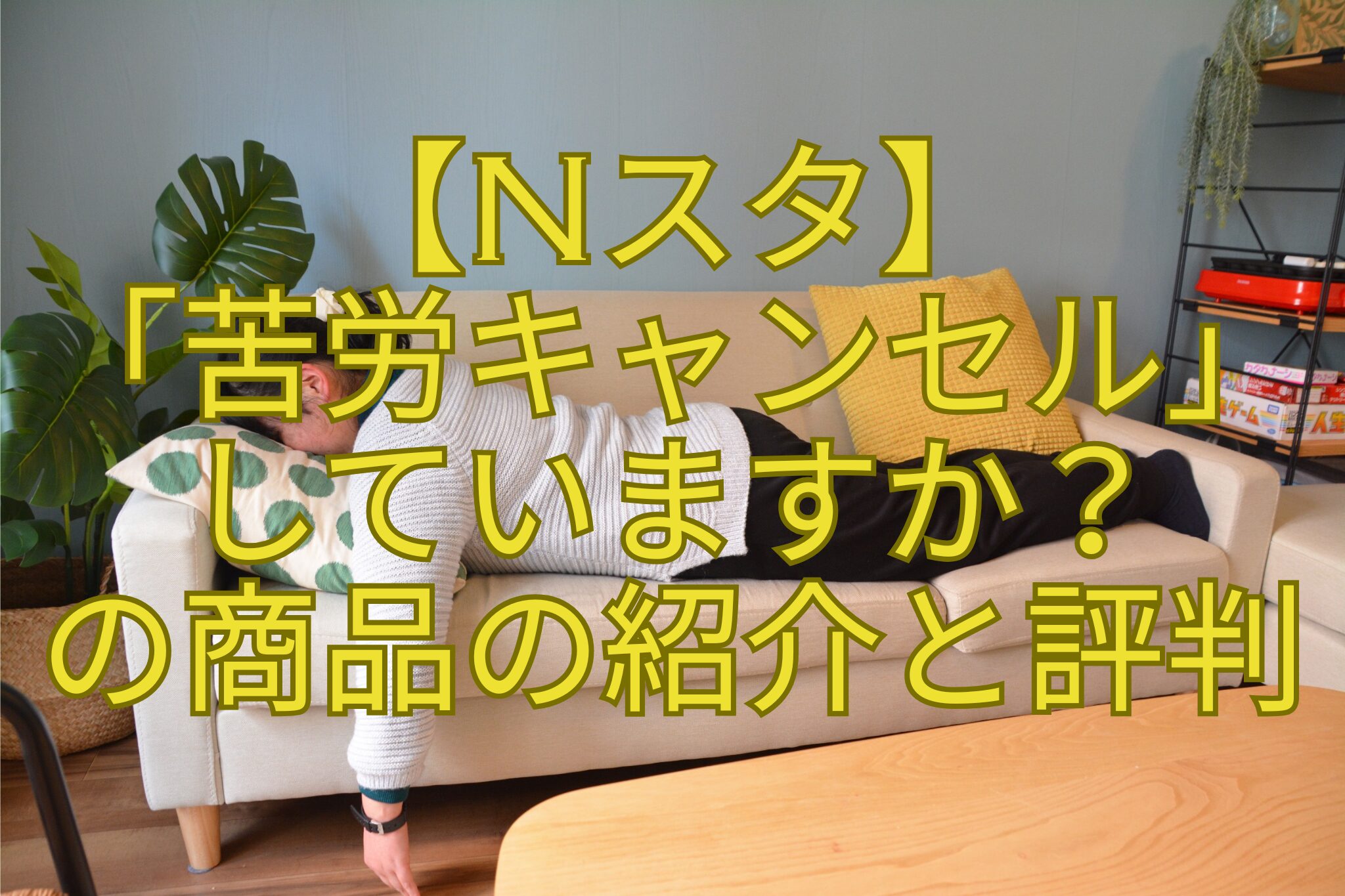 【Nスタ】-「苦労キャンセル」-していますか？-の商品の紹介と評判