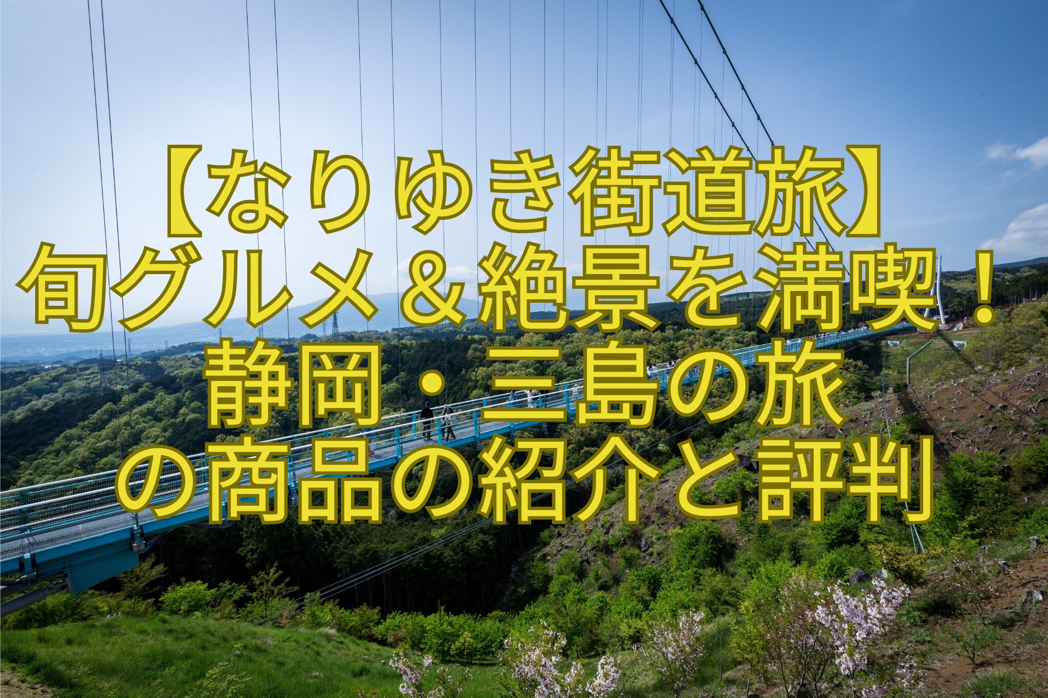 【なりゆき街道旅】-旬グルメ＆絶景を満喫！静岡・三島の旅-の商品の紹介と評判