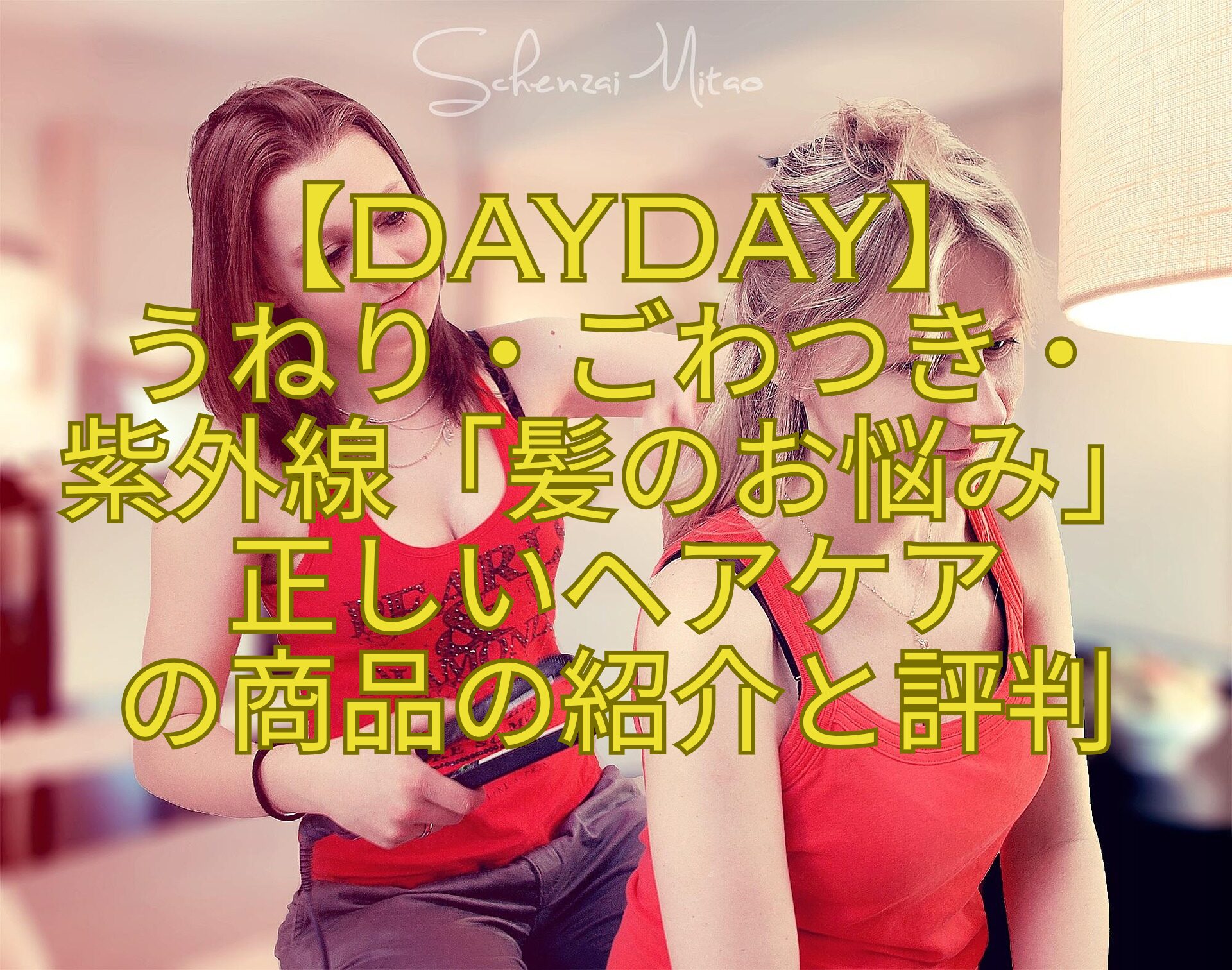 【DayDay】-うねり・ごわつき・-紫外線「髪のお悩み」正しいヘアケア-の商品の紹介と評判