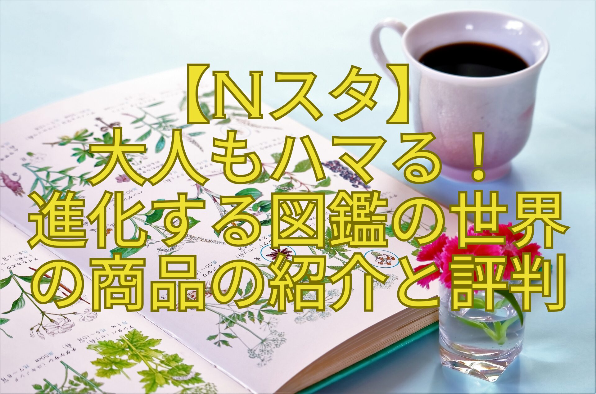 【Nスタ】-大人もハマる！-進化する図鑑の世界-の商品の紹介と評判