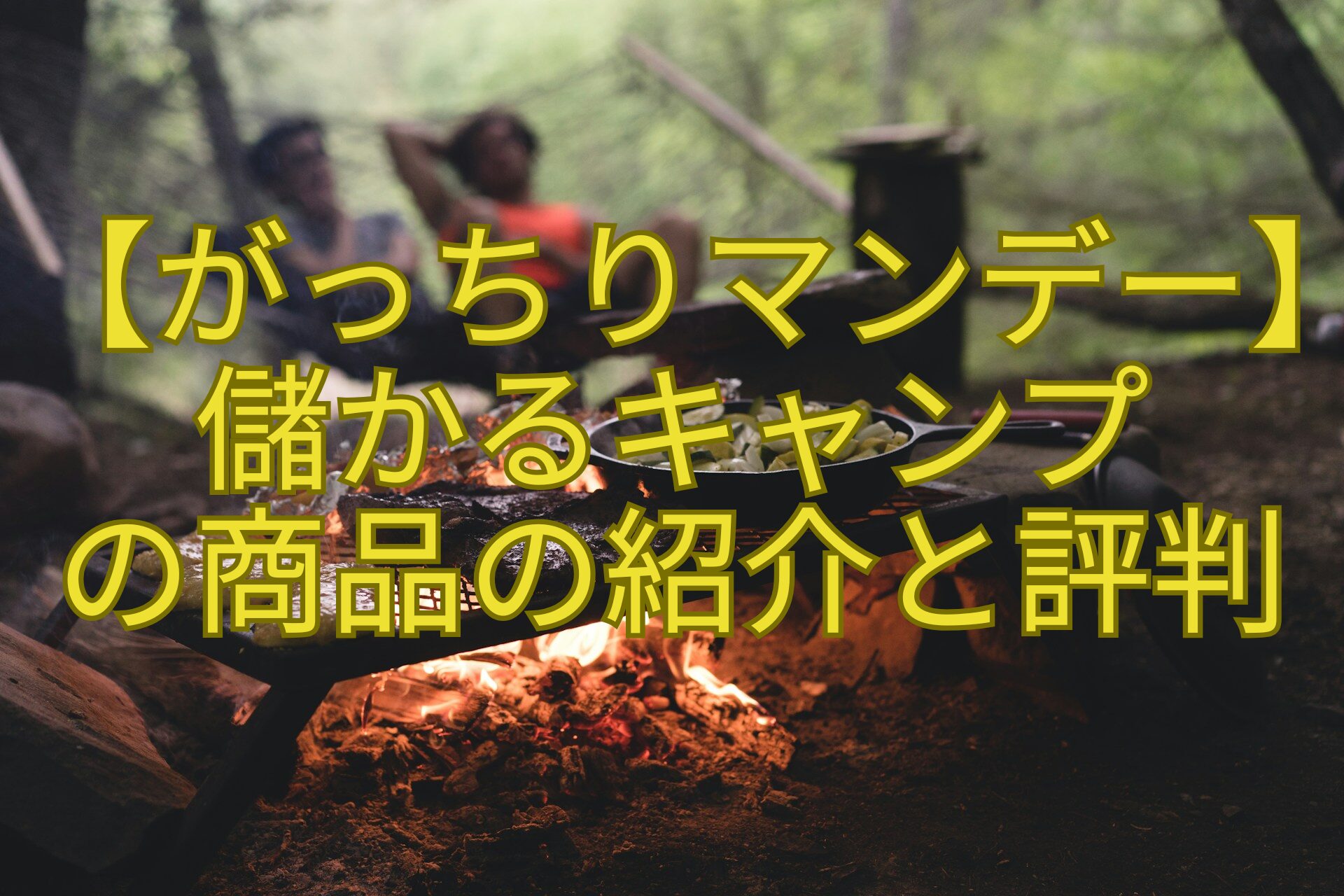 【がっちりマンデー】-儲かるキャンプ-の商品の紹介と評判