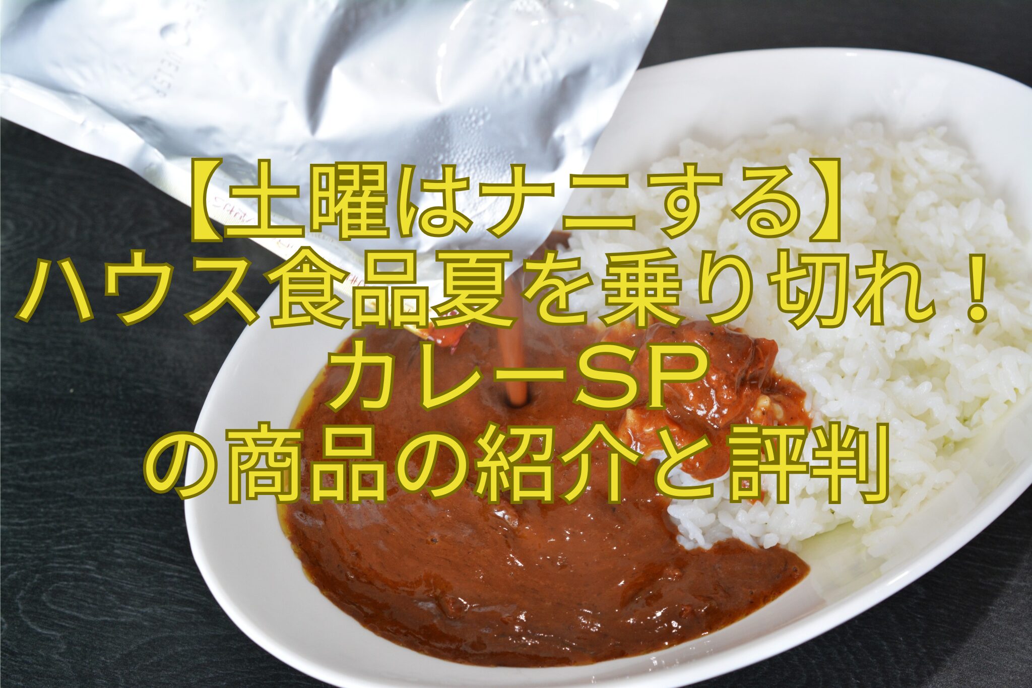 【土曜はナニする】-ハウス食品夏を乗り切れ！カレーSP-の商品の紹介と評判
